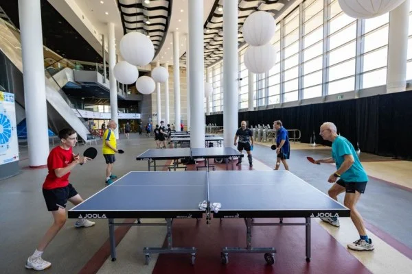 table tennis match
